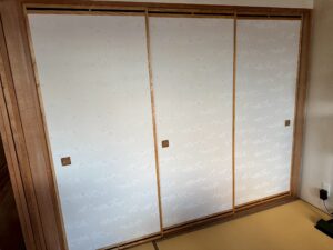 襖・障子張り替え工事 施工後