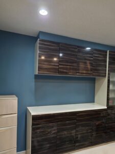 鹿児島県霧島市キッチンクロス貼り替え工事施工後